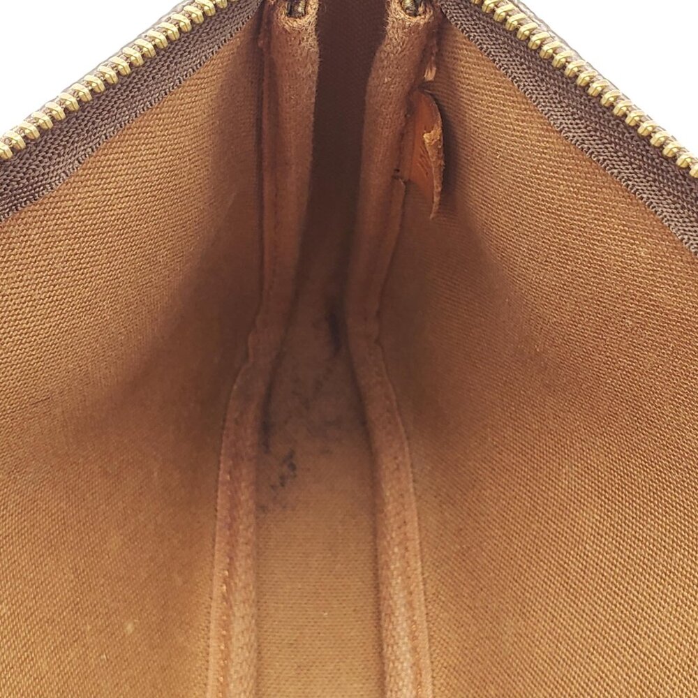 Louis Vuitton Pochette Accessoires Monogram Crossbody | LV Chain Shoulder Bag - Picture 14 of 16